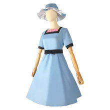 Laden Sie das Bild in den Galerie-Viewer, Mayuri Shiina blau Kleid Steins Gate Mayuri Cosplay Outfit	