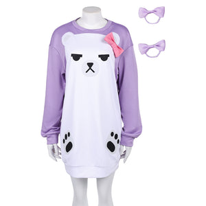 Mira Schlafanzug Kpop Demon Hunters Mira Sleepwear Cosplay Kostüm