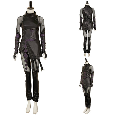 Mira schwarz Kostüm Set Kpop Demon Hunters Huntrix Mira Cosplay Outfits