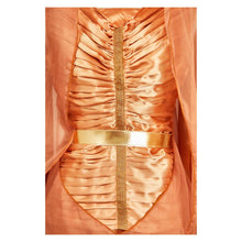 Laden Sie das Bild in den Galerie-Viewer, Mon Mothma gold Kostüm Set Cosplay Outfits