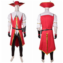 Laden Sie das Bild in den Galerie-Viewer, Monster Hunter Guild Knights rot Kostüm Set Cosplay Outfits