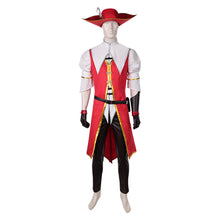 Laden Sie das Bild in den Galerie-Viewer, Monster Hunter Guild Knights rot Kostüm Set Cosplay Outfits