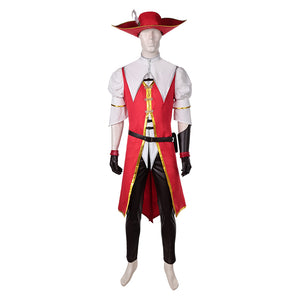 Monster Hunter Guild Knights rot Kostüm Set Cosplay Outfits