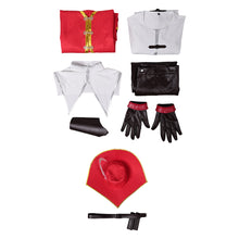 Laden Sie das Bild in den Galerie-Viewer, Monster Hunter Guild Knights rot Kostüm Set Cosplay Outfits