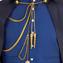 Laden Sie das Bild in den Galerie-Viewer, Mori Ranmaru blaues Outfits Set Naritoshi Mori Cosplay Kostüm