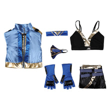 Laden Sie das Bild in den Galerie-Viewer, Mortal Kombat Kitana Kostüm Cosplay Outfits