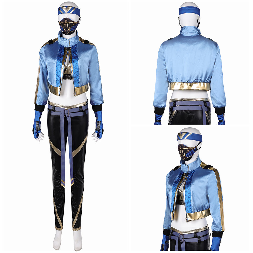 Mortal Kombat Kitana Kostüm Cosplay Outfits