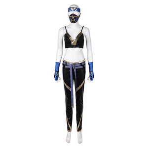 Mortal Kombat Kitana Kostüm Cosplay Outfits