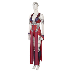 Mortal Kombat Nitara Cosplay Kostüm Set