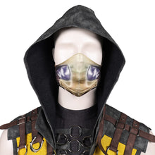Laden Sie das Bild in den Galerie-Viewer, Mortal Kombat Scorpion gelb Outfits Cosplay Kostüm