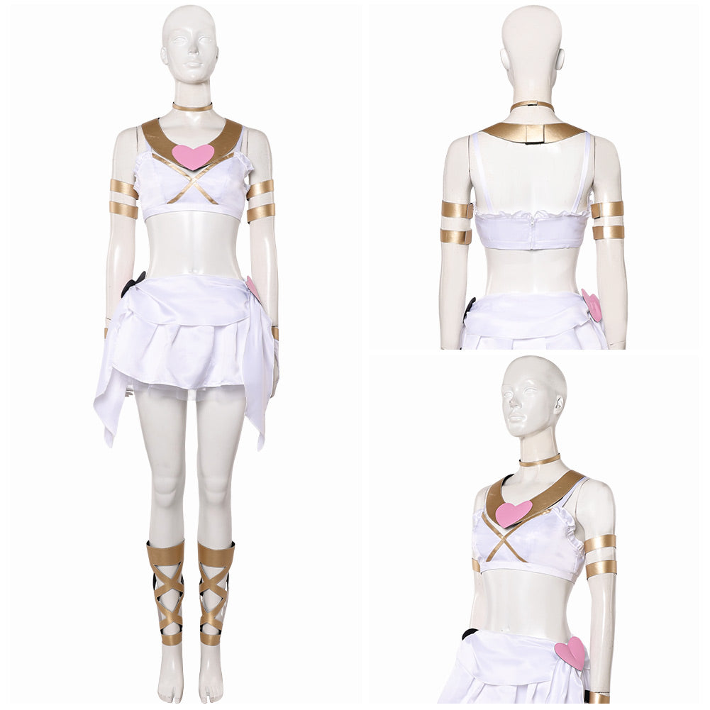 New Panty & Stocking with Garterbelt Panty Cosplay Kostüm Set