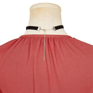 Nico Wakatsuki rot Kleid Witch Watch Nico Cosplay Outfits
