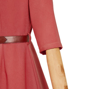 Nico Wakatsuki rot Kleid Witch Watch Nico Cosplay Outfits