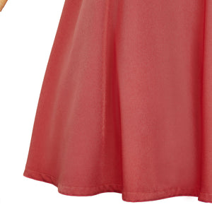 Nico Wakatsuki rot Kleid Witch Watch Nico Cosplay Outfits