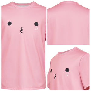 Nnu-Anu-Kf Pink T-Shirt Takopi Cosplay Outfits