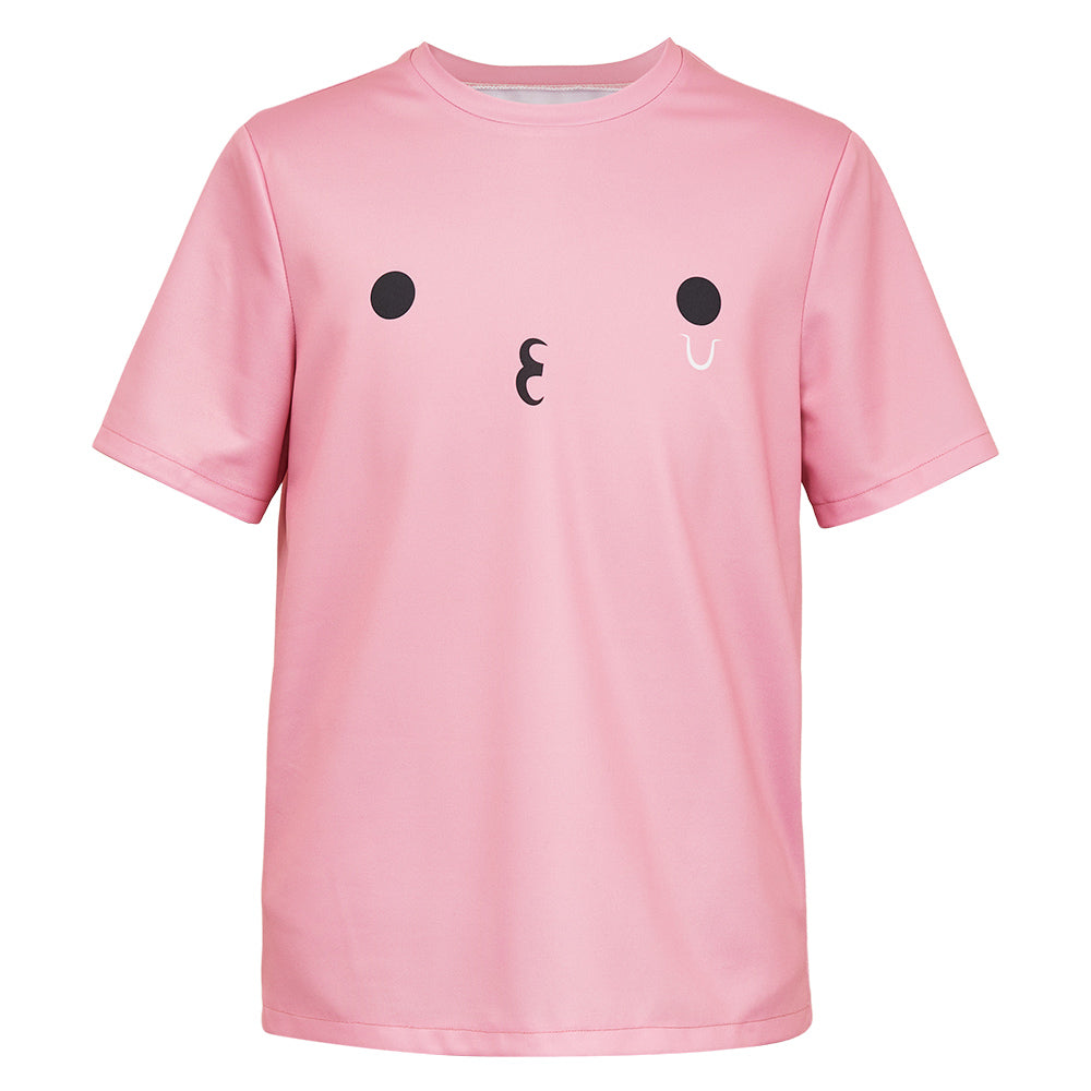 Nnu-Anu-Kf Pink T-Shirt Takopi Cosplay Outfits