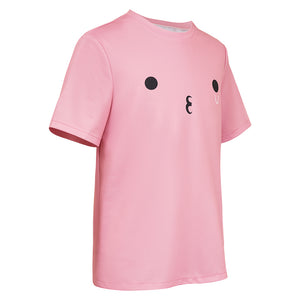 Nnu-Anu-Kf Pink T-Shirt Takopi Cosplay Outfits
