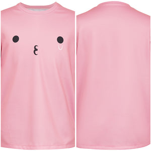 Nnu-Anu-Kf Pink T-Shirt Takopi Cosplay Outfits