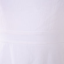 Laden Sie das Bild in den Galerie-Viewer, Now You See Me: Now You Don't Henley Reeves weiß Kleid Cosplay Kostüm