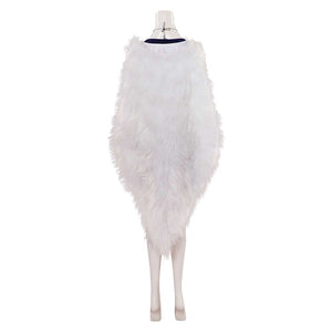 Princess Mononoke San weiß Kostüm Mononoke-hime Cosplay Outfits