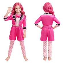 Laden Sie das Bild in den Galerie-Viewer, Princess Pink Kostüm Set Kinder Descendants: Wicked Wonderland 2026  Princess Pink Cosplay Outfit