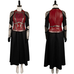 Prinzessin Rhaenys Targaryen rot Set HOD Rhaenys Cosplay Kostüm