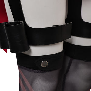 Psylocke rot Kleid Cosplay Outfits