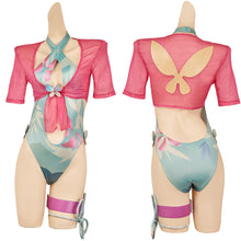 Laden Sie das Bild in den Galerie-Viewer, Psylocke Swimsuit Marvel Rivals Psylocke Cosplay Costume