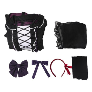 Puella Magi Madoka Magica Homura Akemi Kleid Cosplay OUTFITS