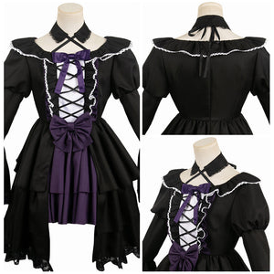 Puella Magi Madoka Magica Homura Akemi Kleid Cosplay OUTFITS