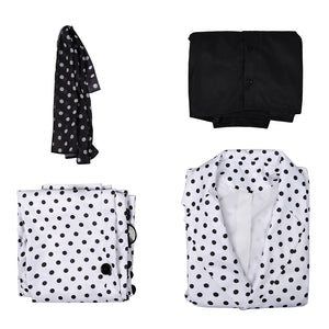 Purple Rain Prince Rogers Nelson Black & White Kostüm Cosplay Outfits