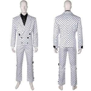 Purple Rain Prince Rogers Nelson Black & White Kostüm Cosplay Outfits