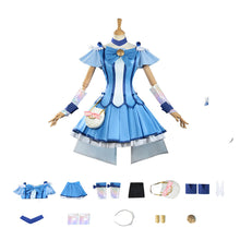 Laden Sie das Bild in den Galerie-Viewer, Reika Aoki blau Kostüm Pretty Cure Reika Cosplay Outfit