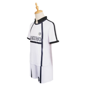 Reo Mikage BLUE LOCK Weiß Team Uniform Cosplay Kostüm Set