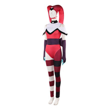 Laden Sie das Bild in den Galerie-Viewer, Robo Fizz Kitty rot Kostüm Hazbin Hotel Kitty Cosplay Outfit