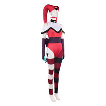 Laden Sie das Bild in den Galerie-Viewer, Robo Fizz Kitty rot Kostüm Hazbin Hotel Kitty Cosplay Outfit
