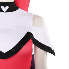 Laden Sie das Bild in den Galerie-Viewer, Robo Fizz Kitty rot Kostüm Hazbin Hotel Kitty Cosplay Outfit