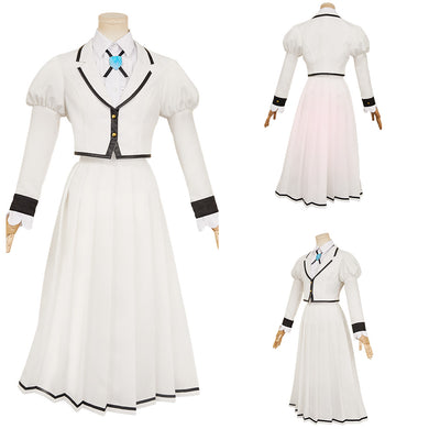 Rock Is a Lady‘s Modesty 2025 Lilisa Suzunomiya weiß Uniform Cosplay Outfits
