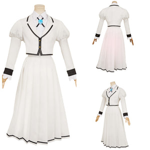 Rock Is a Lady‘s Modesty 2025 Lilisa Suzunomiya weiß Uniform Cosplay Outfits