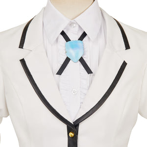 Rock Is a Lady‘s Modesty 2025 Lilisa Suzunomiya weiß Uniform Cosplay Outfits