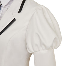 Laden Sie das Bild in den Galerie-Viewer, Rock Is a Lady‘s Modesty 2025 Lilisa Suzunomiya weiß Uniform Cosplay Outfits