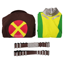 Laden Sie das Bild in den Galerie-Viewer, Rogue Marvel Rivals Mrs. X gelb Jumpsuit Cosplay Kostüm