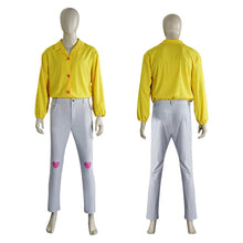 Laden Sie das Bild in den Galerie-Viewer, Romance gelb Outfits Boygroup Dämon Romance Cosplay Kostüm
