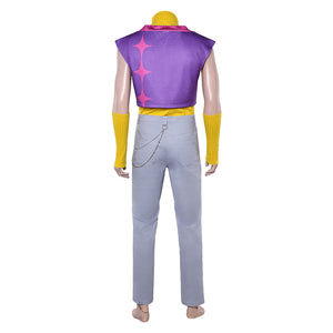 Saja Boys Mystery Saja lila Outfits Cosplay K-Pop: Demon Hunters Mystery Cosplay Kostüm