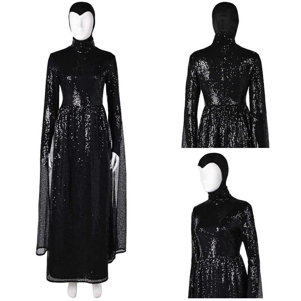 Schneewittchen (2025) Böse Königin Kleid Cosplay Kostüm