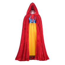 Laden Sie das Bild in den Galerie-Viewer, Schneewittchen(2025) Schneewittchen Kleid mit Umhang Cosplay Outfits