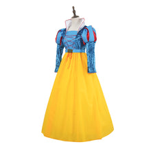 Laden Sie das Bild in den Galerie-Viewer, Schneewittchen(2025) Schneewittchen Kleid mit Umhang Cosplay Outfits
