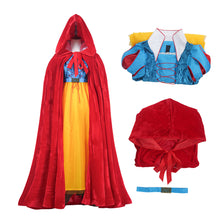 Laden Sie das Bild in den Galerie-Viewer, Schneewittchen(2025) Schneewittchen Kleid mit Umhang Cosplay Outfits