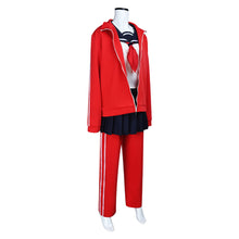 Laden Sie das Bild in den Galerie-Viewer, Schoolgirl Kagura Gintama rot Uniform Cosplay Outfits