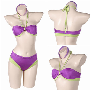Scooby-Doo Daphne Blake lila 2tlg. Bademode Cosplay Outfits